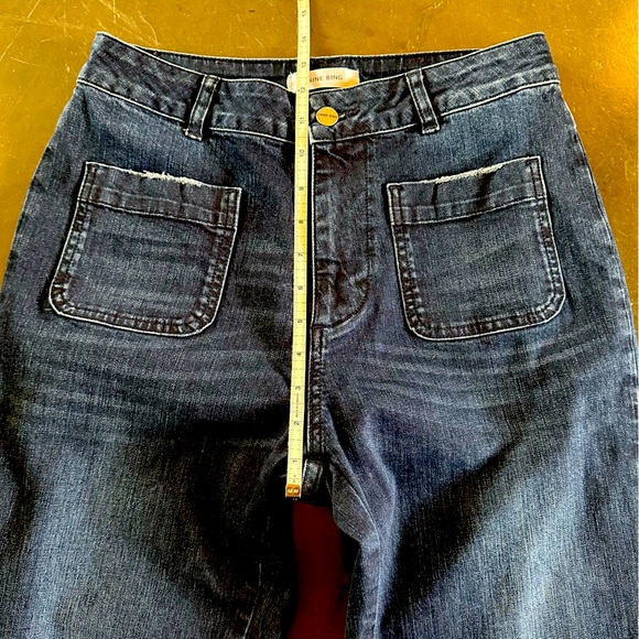 Anine Bing Patch Pocket Straight Leg Jeans - Picture 8 of 14